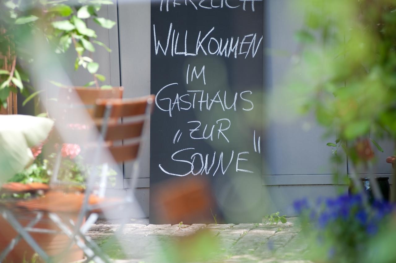 Gasthaus Zur Sonne Nordheim am Main Bagian luar foto