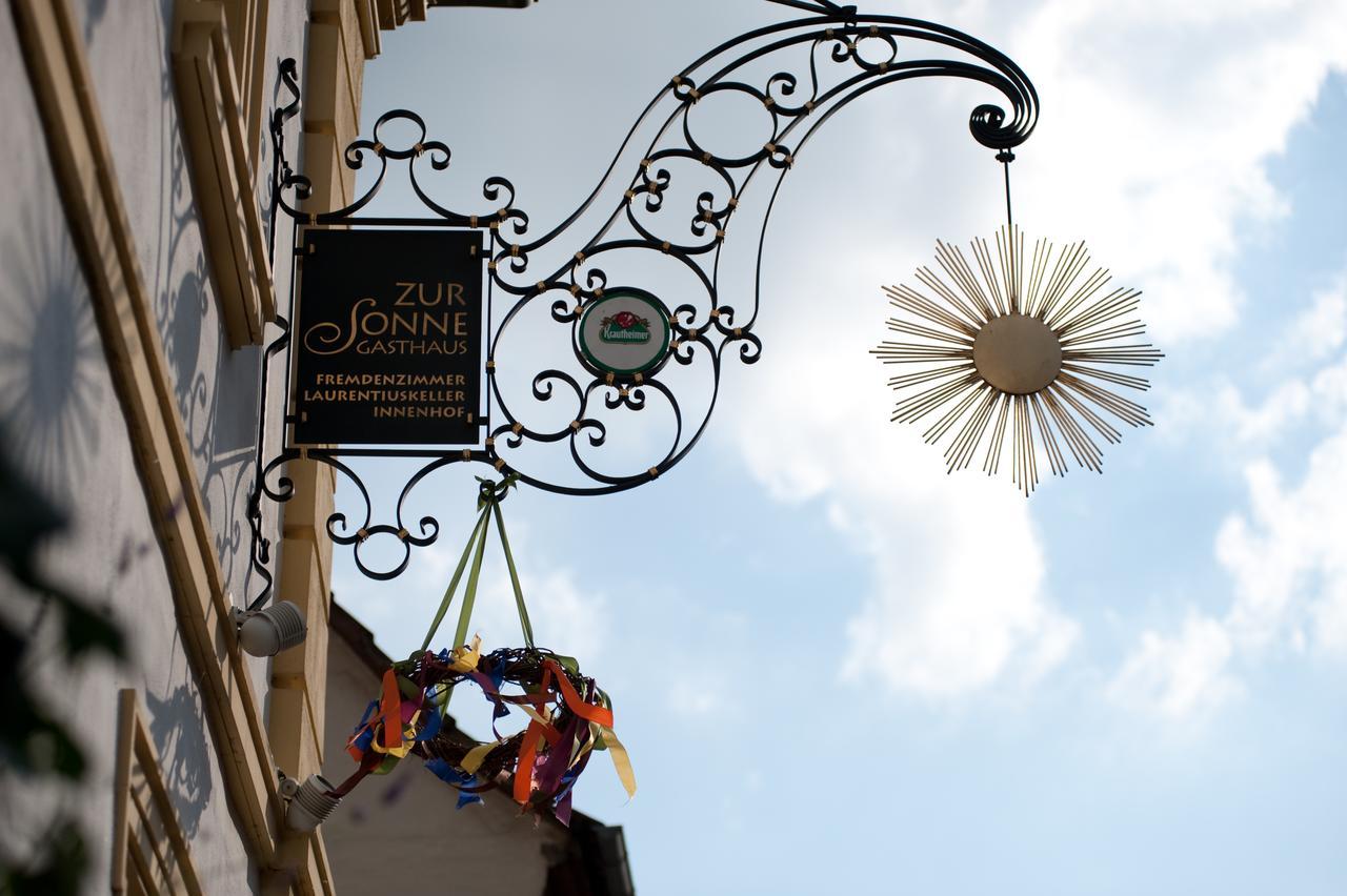 Gasthaus Zur Sonne Nordheim am Main Bagian luar foto