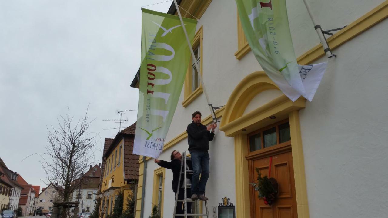 Gasthaus Zur Sonne Nordheim am Main Bagian luar foto