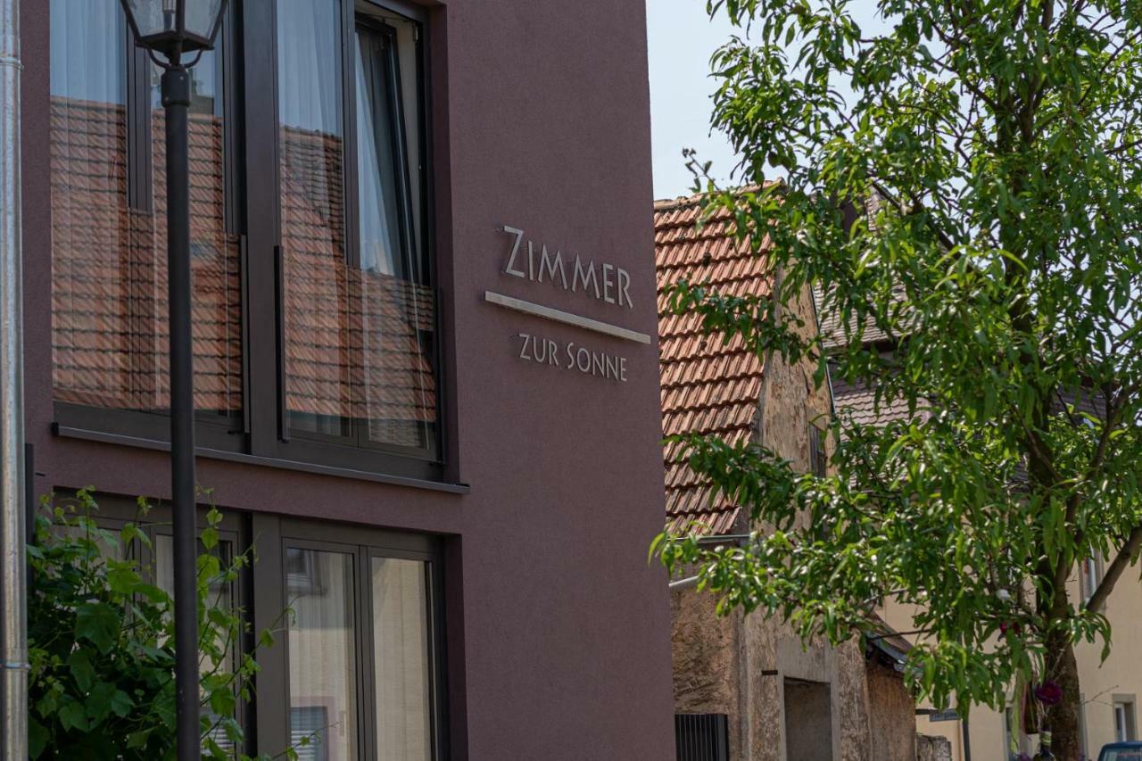 Gasthaus Zur Sonne Nordheim am Main Bagian luar foto